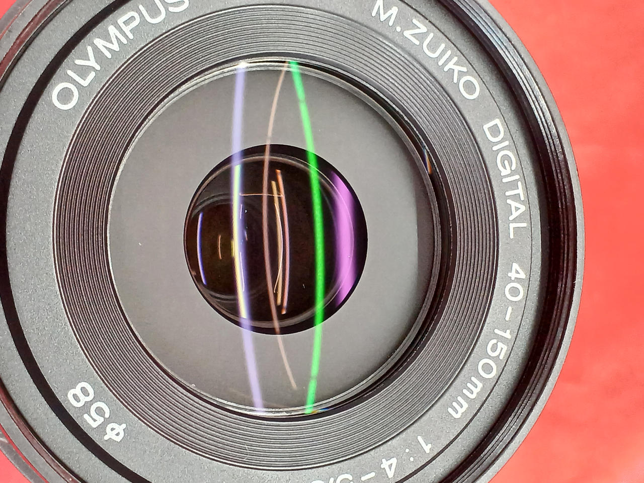 ホコリの混入があります。