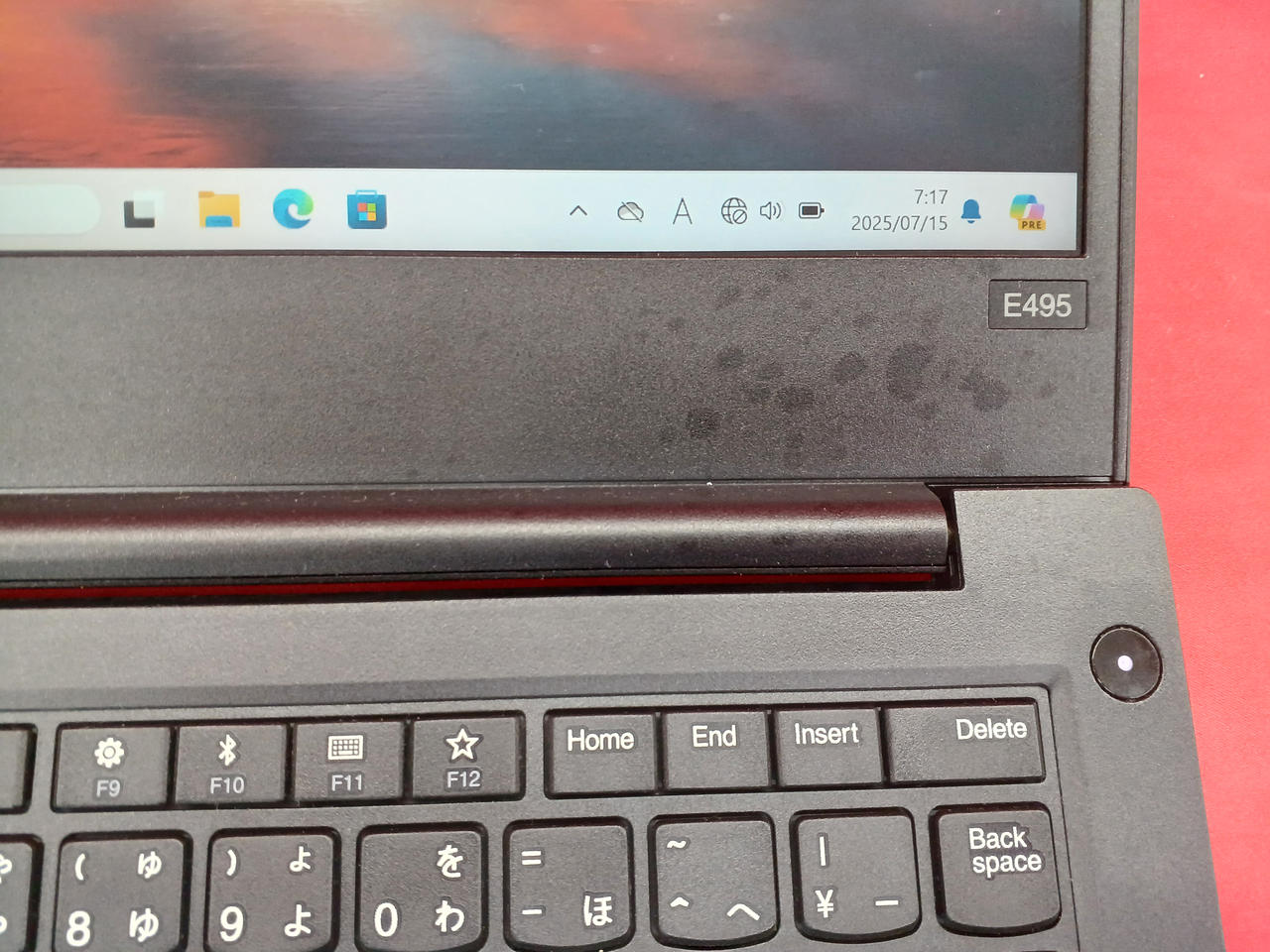 汚れがあります。