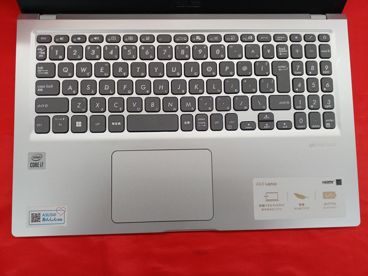 その他ノートPC本体 ASUS X515JA-BQ2321WX Windows 11 / ASUS X515JA X515JA-BQ2321WX [トランスペアレントシルバー