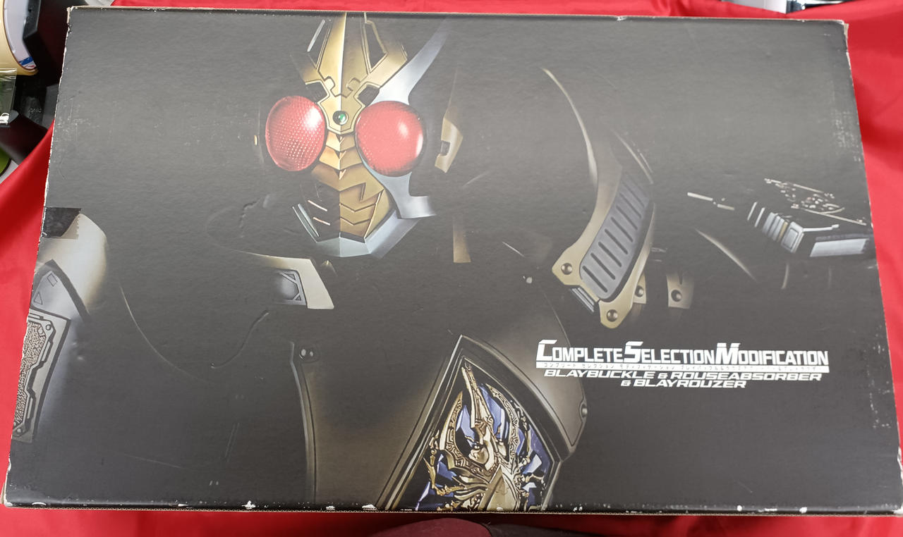 初版　輸送箱未開封　CSMブレイバックル&ラウズアブゾーバー&ブレイラウザー BANDAI ☆CSM ブレイバックル＆ラウズアブゾーバー