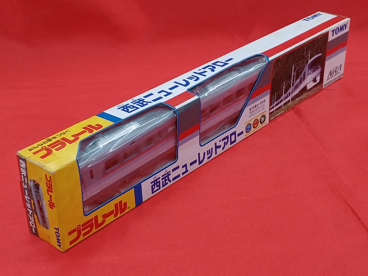TOMY レッドアロー号 動力車付 前スイッチ 前スイッチ レッドアロー号 特急 ちちぶ プラレール TOMY 当時物