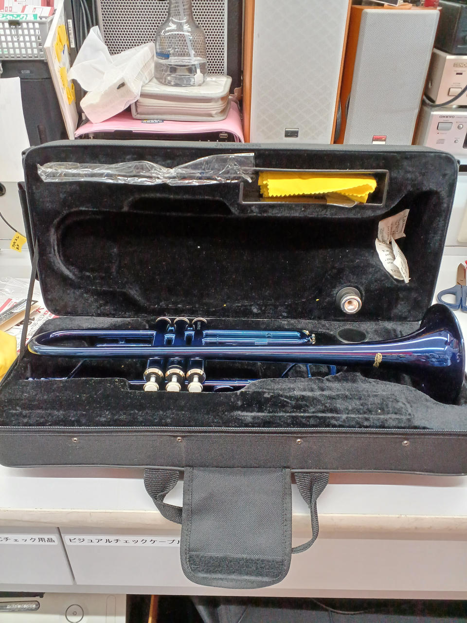 【テキスト付き！】トランペット kaerntner Kaerntner ケルントナー KTR-33P Black ポケットトランペット