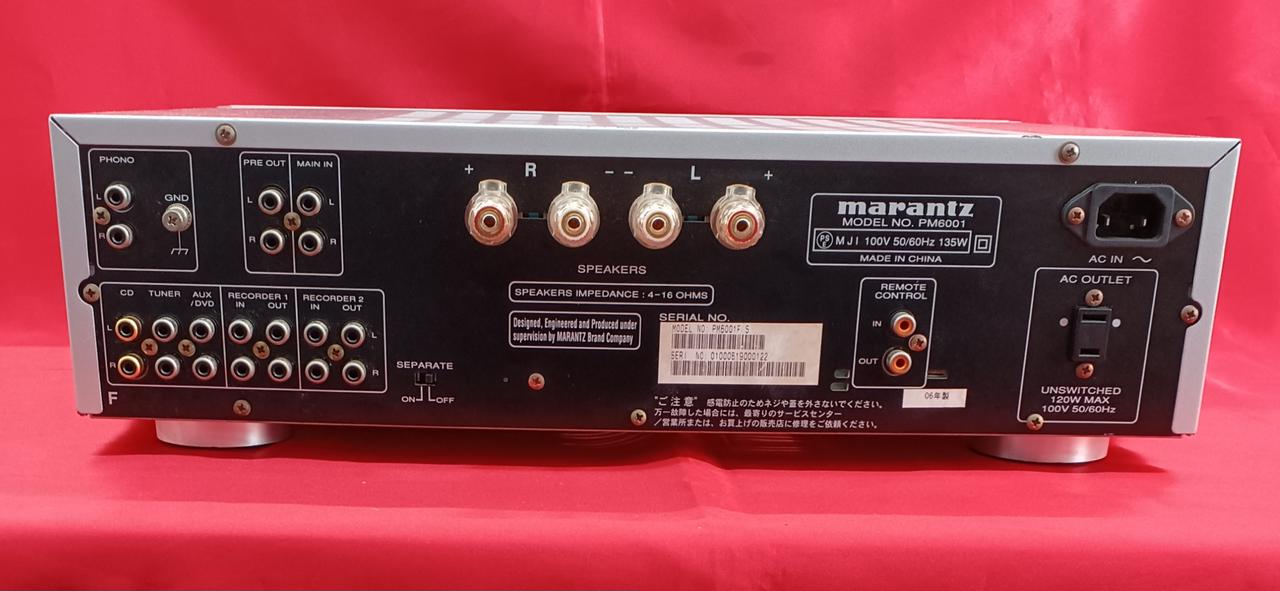 marantz PM6001B プリメインアンプ ブラック marantz PM6001B プリメインアンプ ブラック