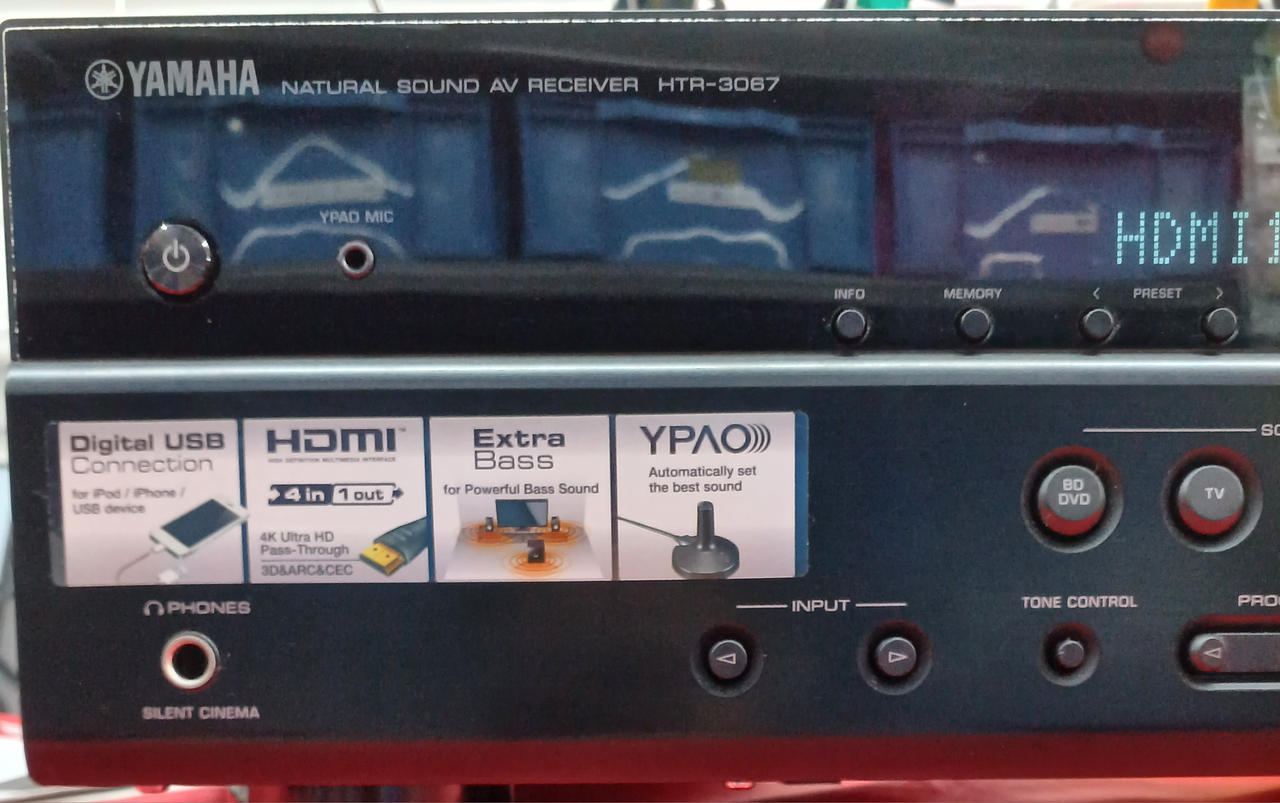 (X115) ヤマハ YAMAHA HTR-3067 AVレシーバーアンプ ヤマハ | HTR-3067 - AVアンプ - 概要