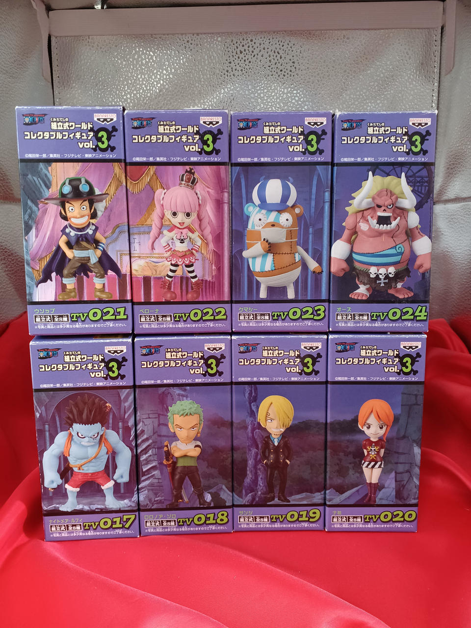 ワーコレ　ワンピース　フィギュア　VOL3　コンプリーセット