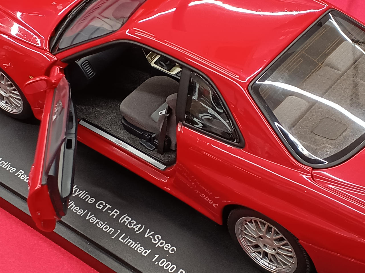 ドア付近にも塗装荒れ