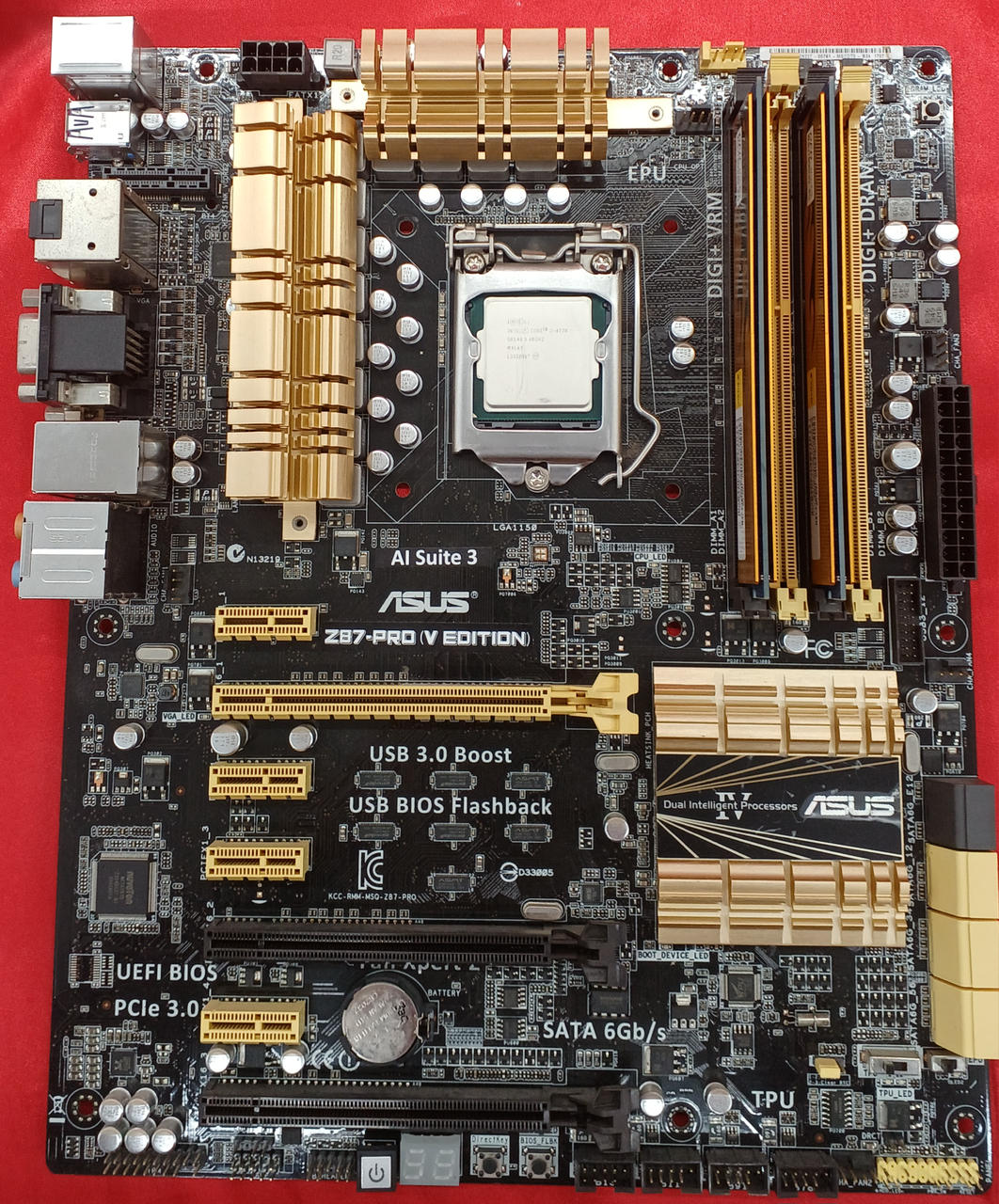 ASUS Z87-PRO(V EDITION) i7-4770 メモリ16GB i7-4770k Z87-PRO(V