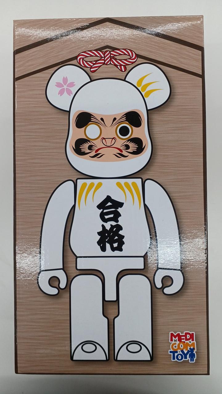 MEDI COM TOY 型番：達磨 ベアブリック 合格祈願 白 400% ベアブリック