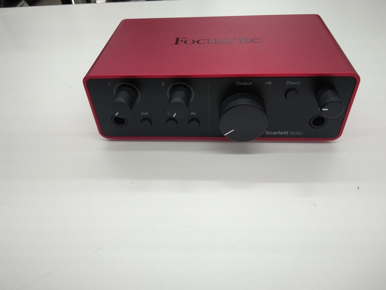 【未使用品】 focusrite forte オーディオインターフェイス DTM オーディオインターフェイス Focusrite 商品一覧｜イケベ
