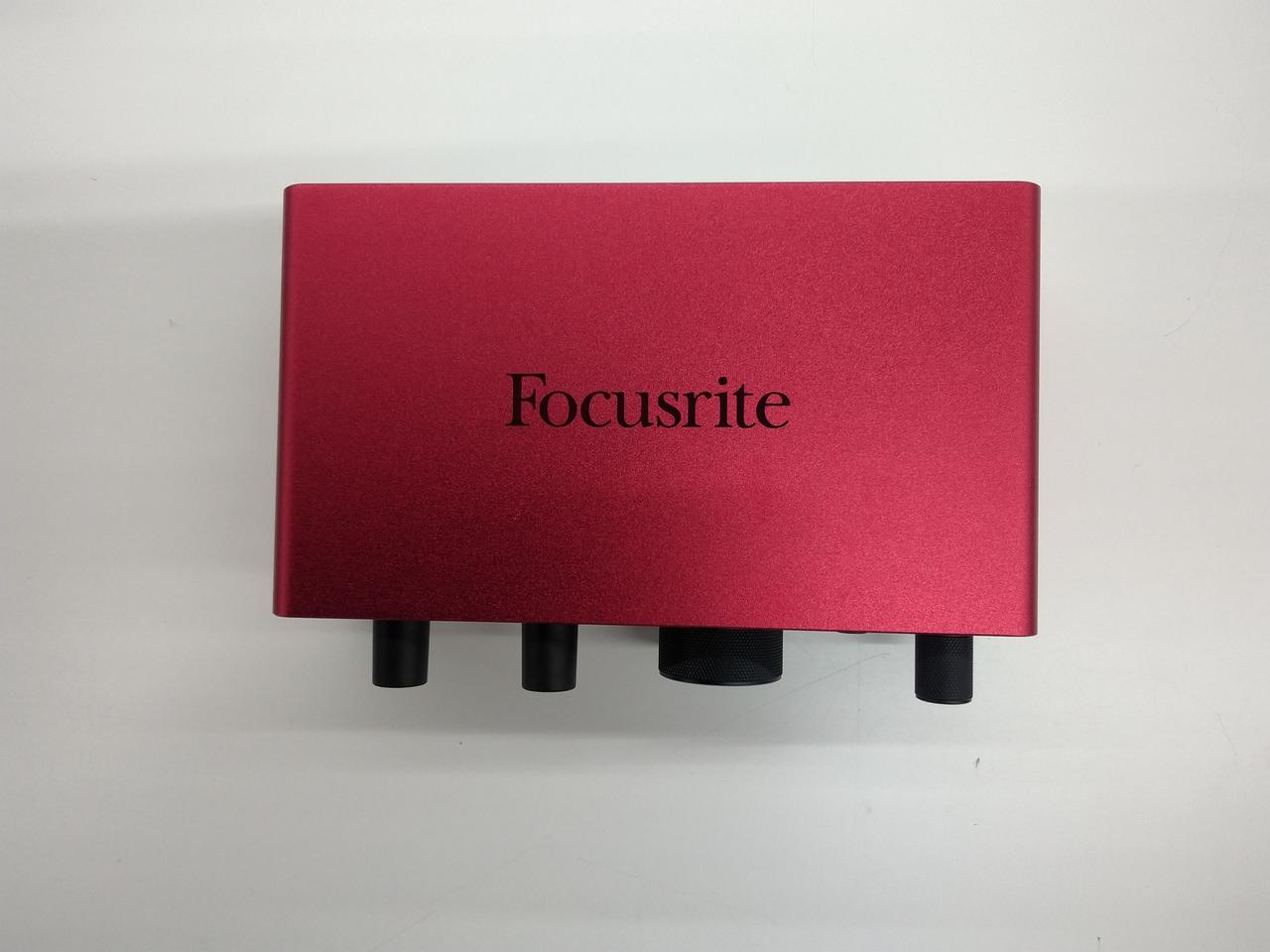 フォーカスライト(FOCUSRITE)|オーディオインターフェイス
