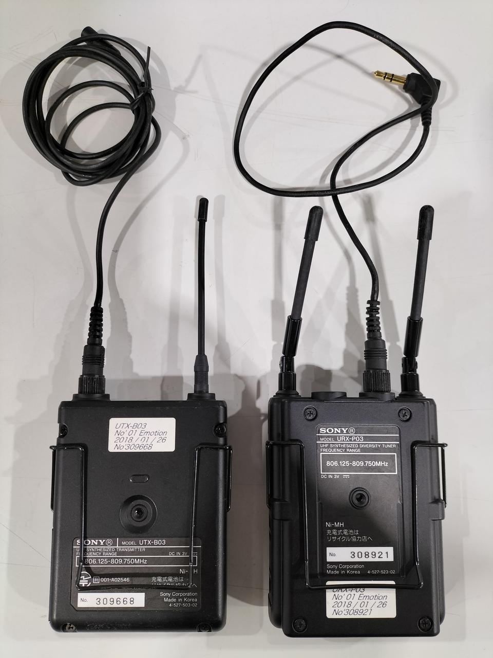 SONY ソニー WRT-822 ワイヤレストランスミッター マイク 送信機 ② SONY ワイヤレストランスミッター WRT-822 SONY ソニー WRT-822