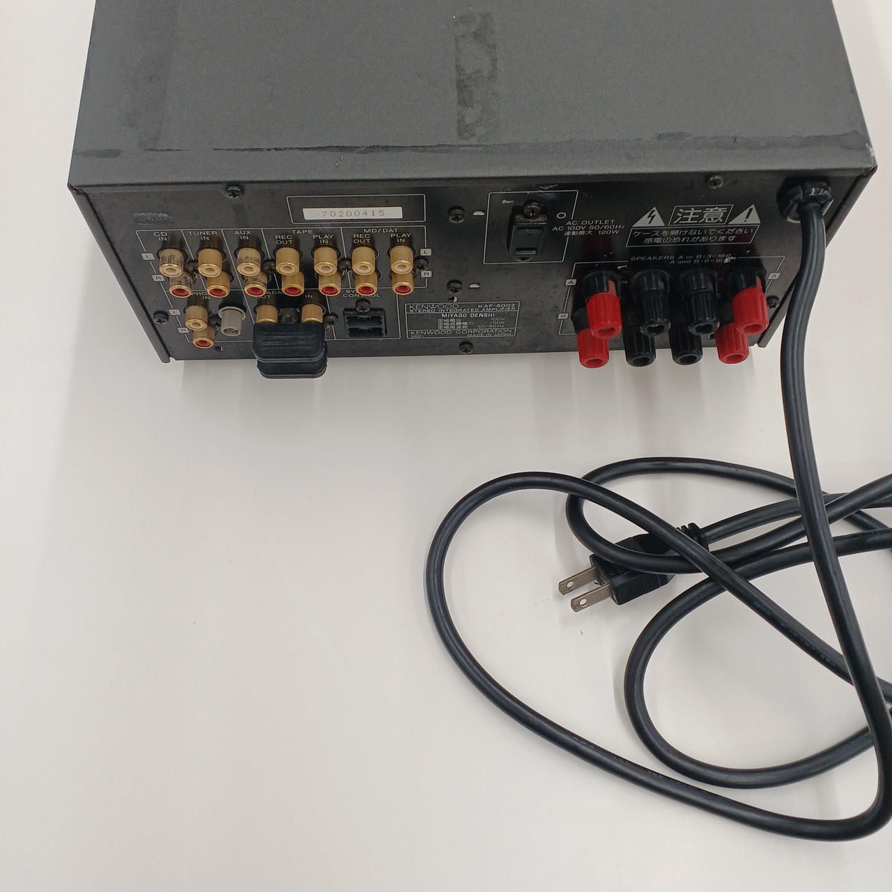 ●○ＫＥＮＷＯＯＤ　ＫＡＦ－５００２　【動作品　極美品】○● Yahoo!オークション -「kenwood kaf-5002」(オーディオ機器) の