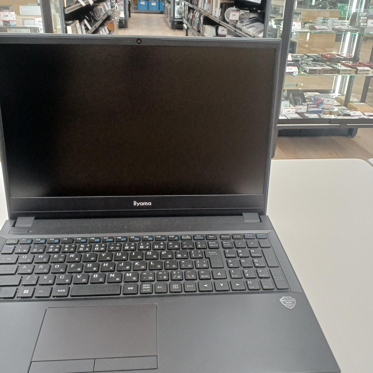iiyama ノートパソコン 美品 STYLE∞ 訳あり品iiyama ノートPC STYLE N850HK/WEBカメラ/15.6