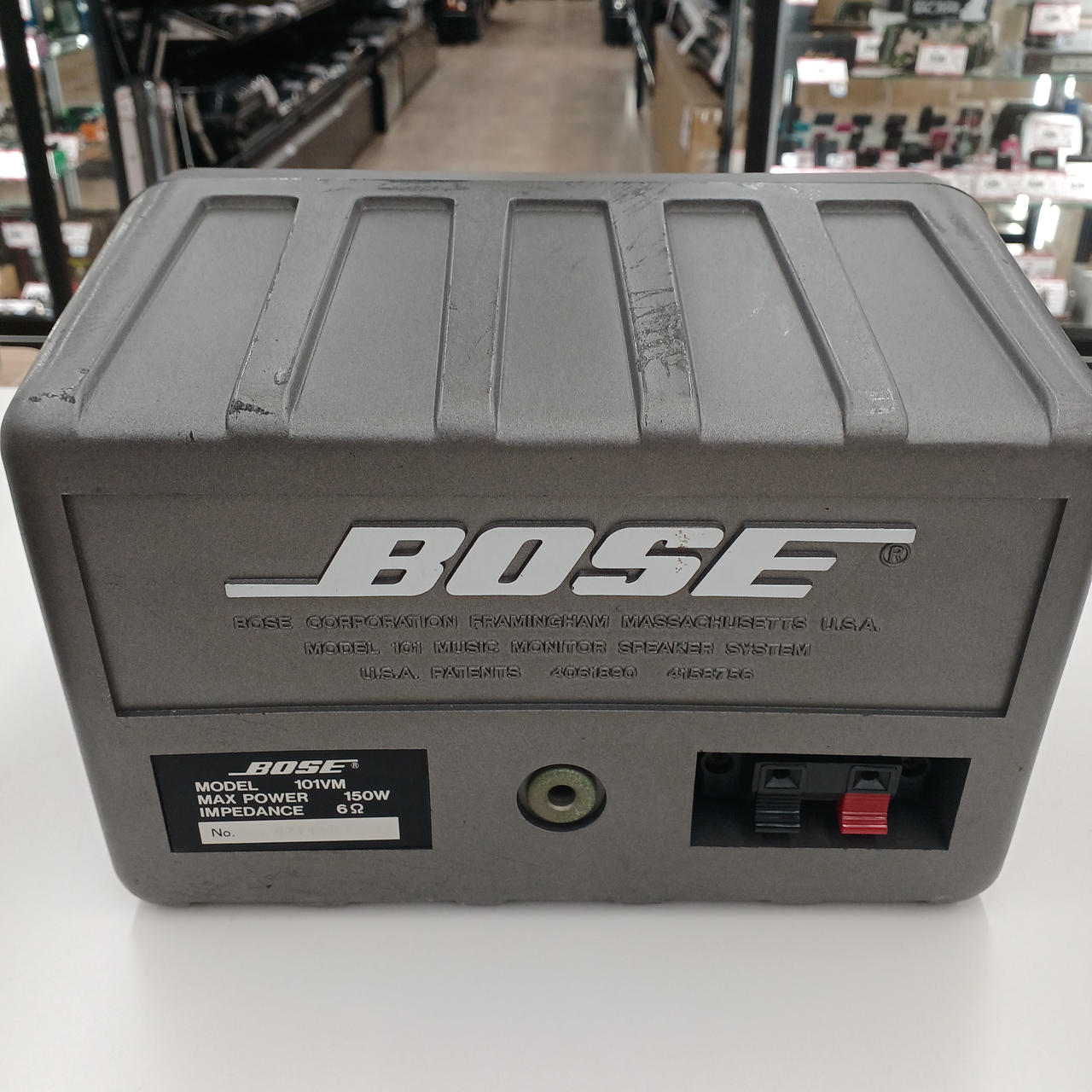 U42-48 Bose 101VMスピーカー　シルバーグレー　ジャンク Amazon.co.jp: Bose 101VM スピーカーシステム : 家電＆カメラ