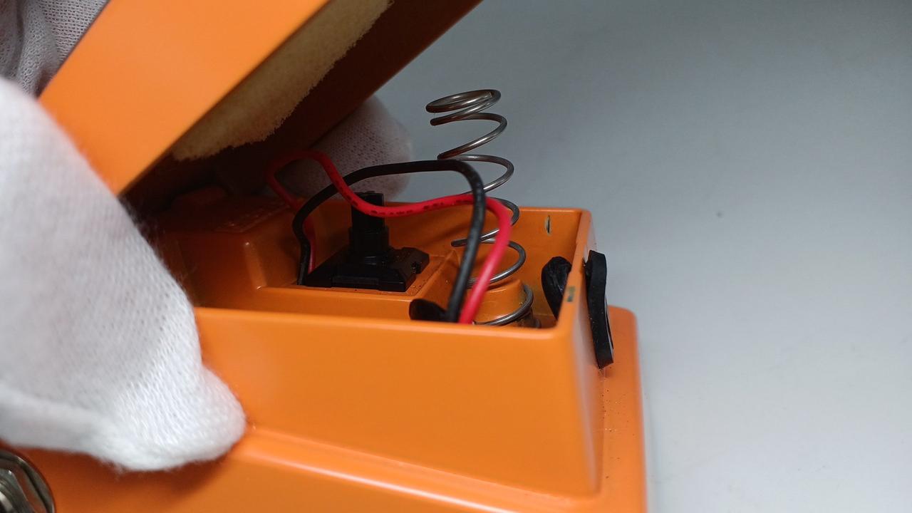 パッキン上部にスキマあり