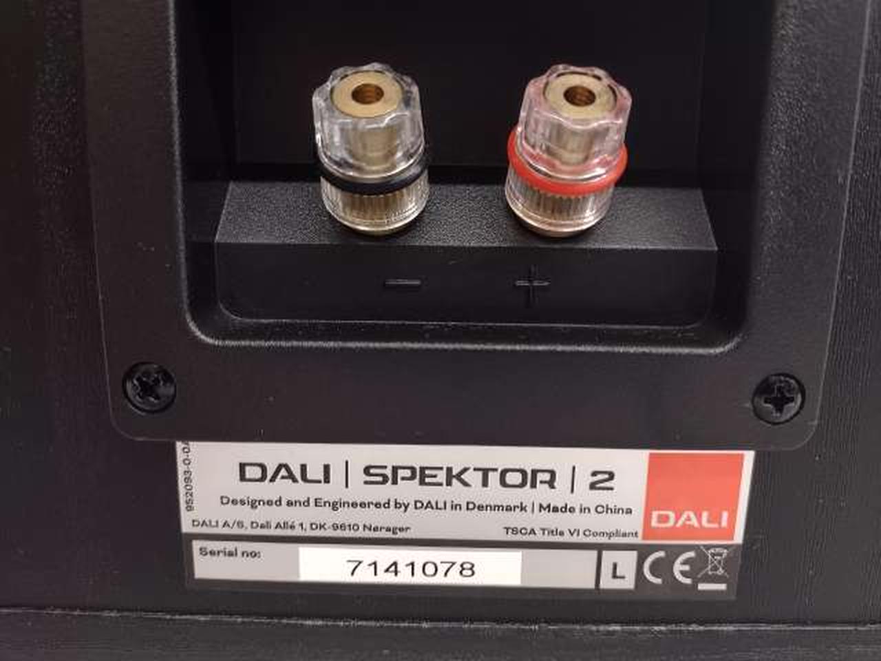 （美品）DALI ダリ スピーカー SPEKTOR 2 2WAY ブックシェルフ Amazon.co.jp: DALI - Spektor 2 ブックシェルフスピーカー