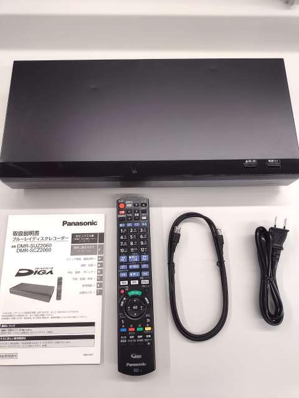 Panasonic パナソニック ブルーレイレコーダー DMR-UCZ2060 Panasonic パナソニック DMR-UCZ2060 ブルーレイディスク