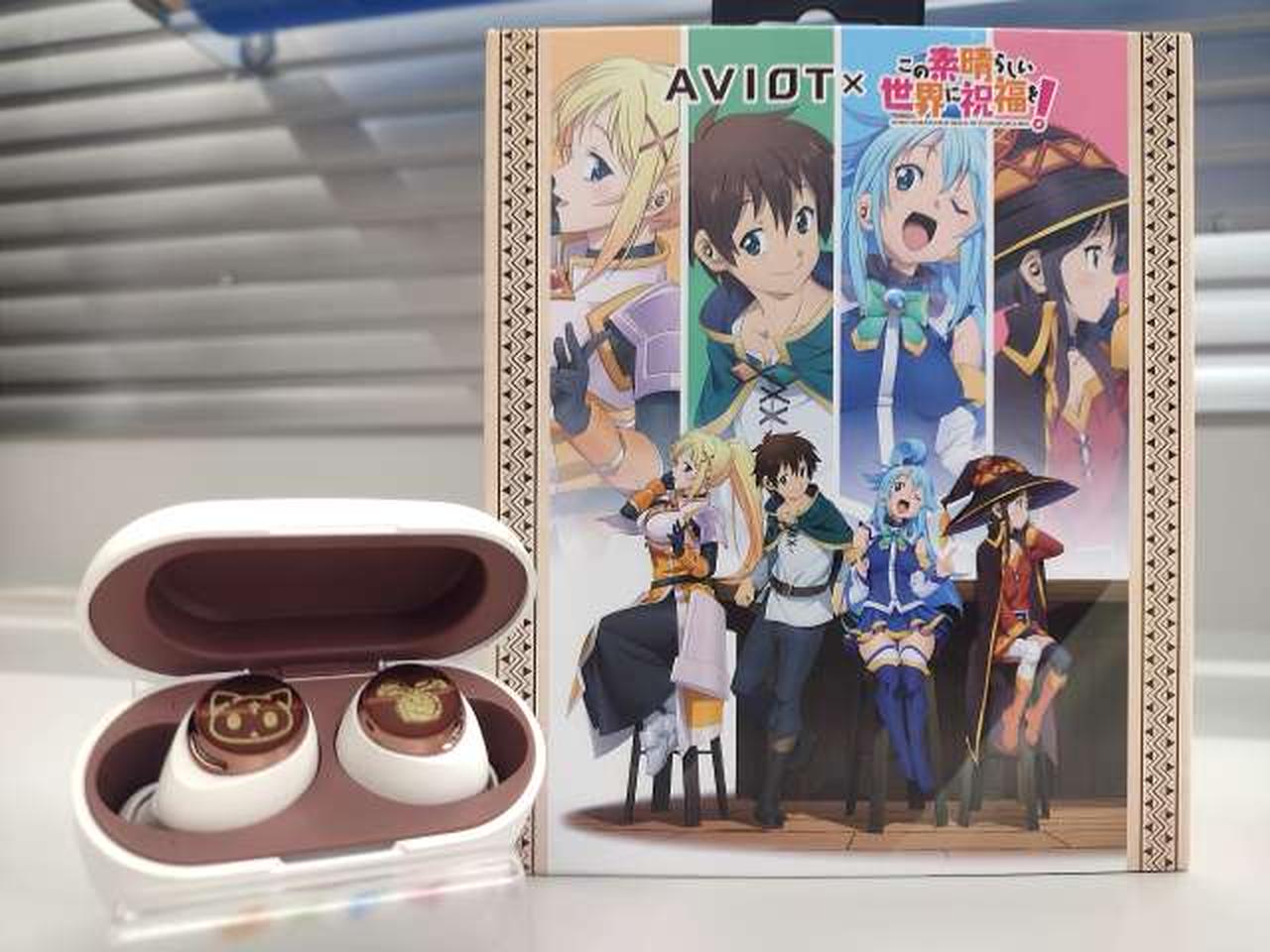 ジャンク品】AVIOT ワイヤレスイヤホン この素晴らしい世界に祝福を