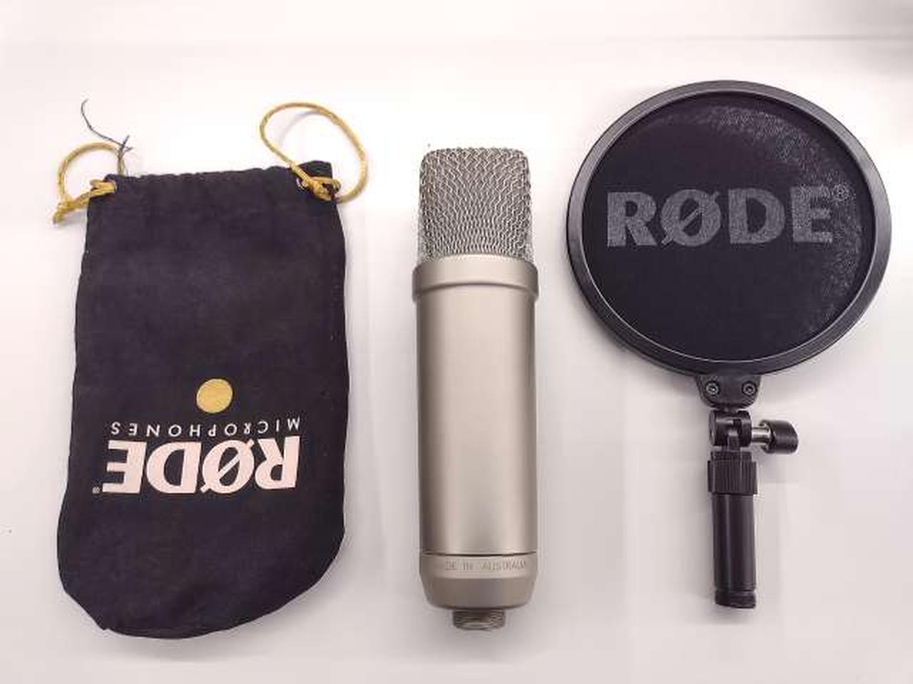 美品 RØDE コンデンサーマイク ウィンドジャマー付き ケーブル付き RODE(RODE)|コンデンサマイク|HARDOFFオフモール(オフモ
