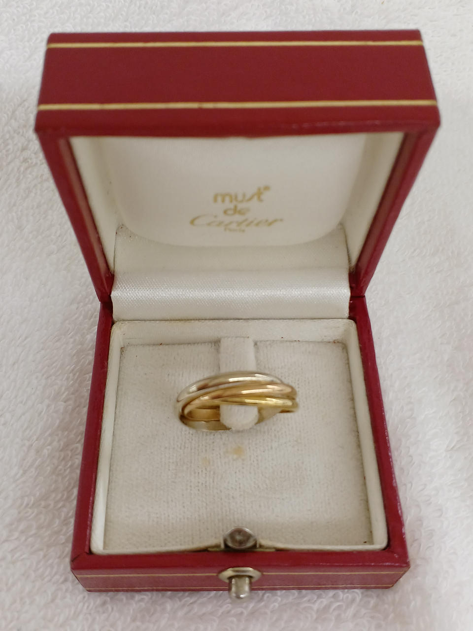 人気のCartier3連リングです💞