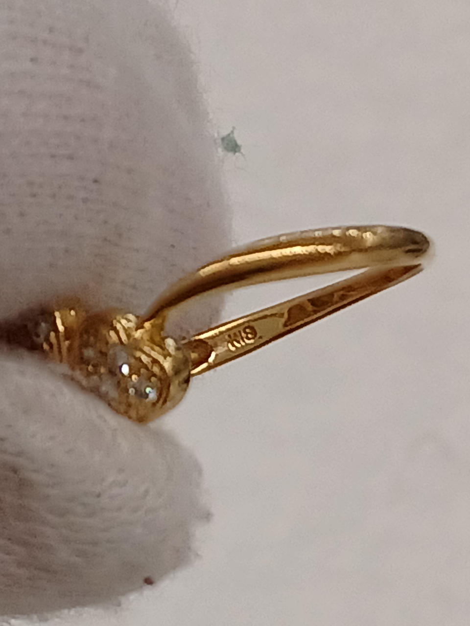 K18 刻印あり。
