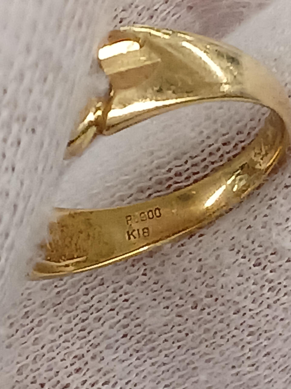 K18 PT900 刻印あり。