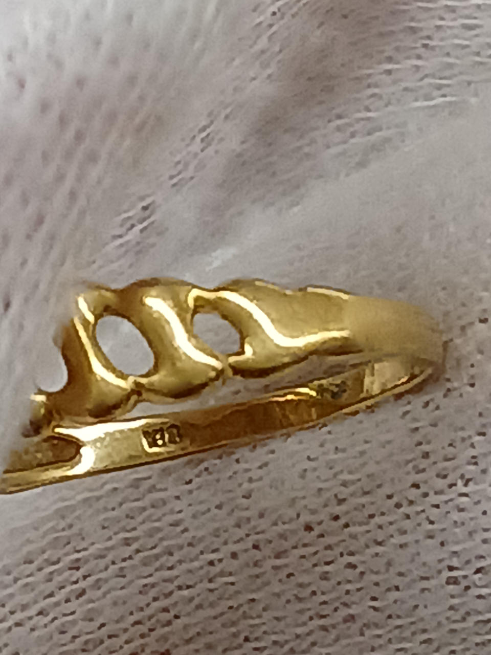 K18 刻印あり。