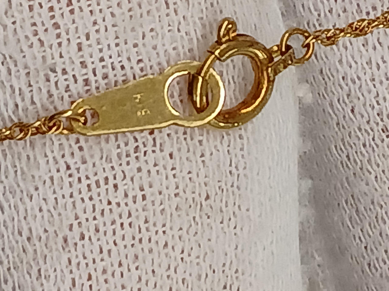 K18 刻印あり。