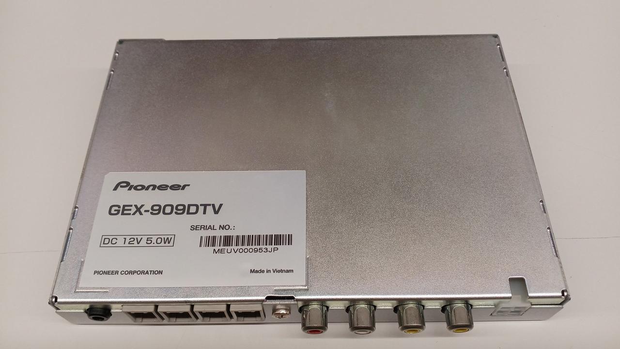 Pioneer GEX-909DTV TVチューナー 1 地上デジタルTVチューナーパッケージ Pioneer製/GEX