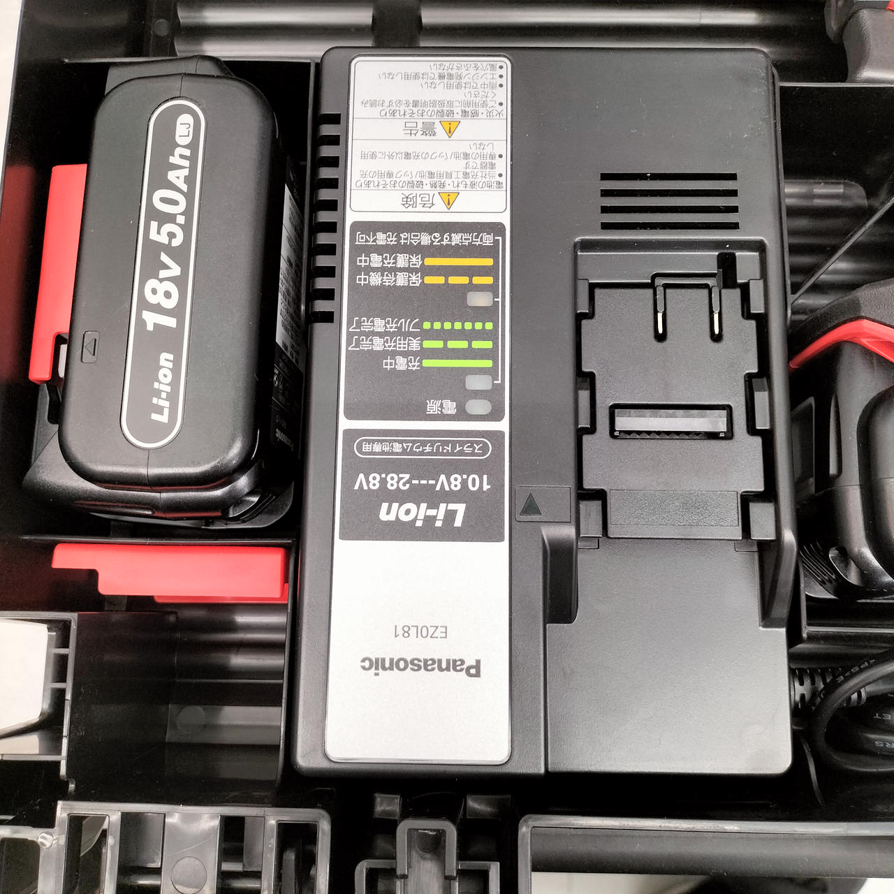 PANASONIC|充電ドリルドライバー、LEDスポットワイドライト|【ハード