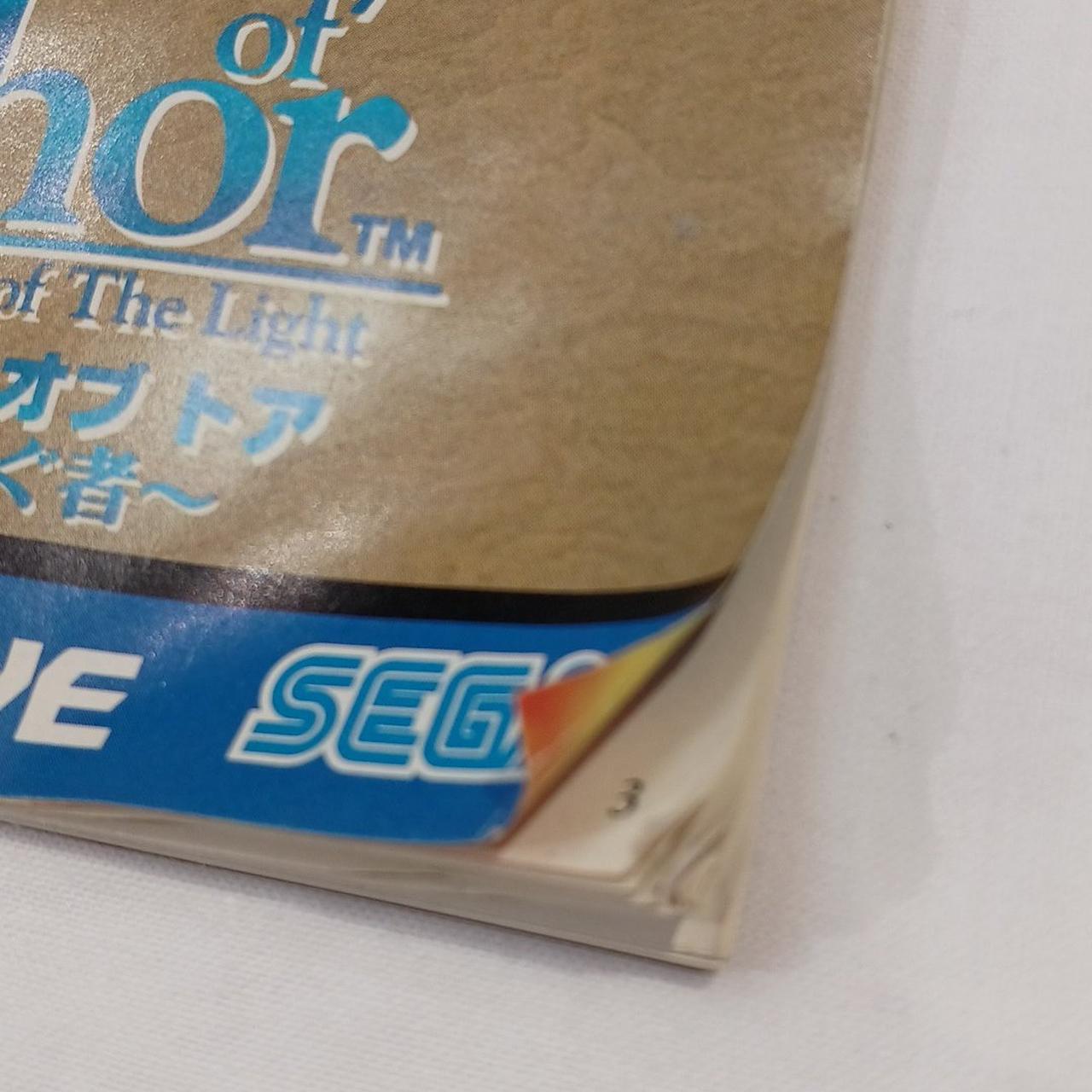 説明書表紙にめくれ跡あります