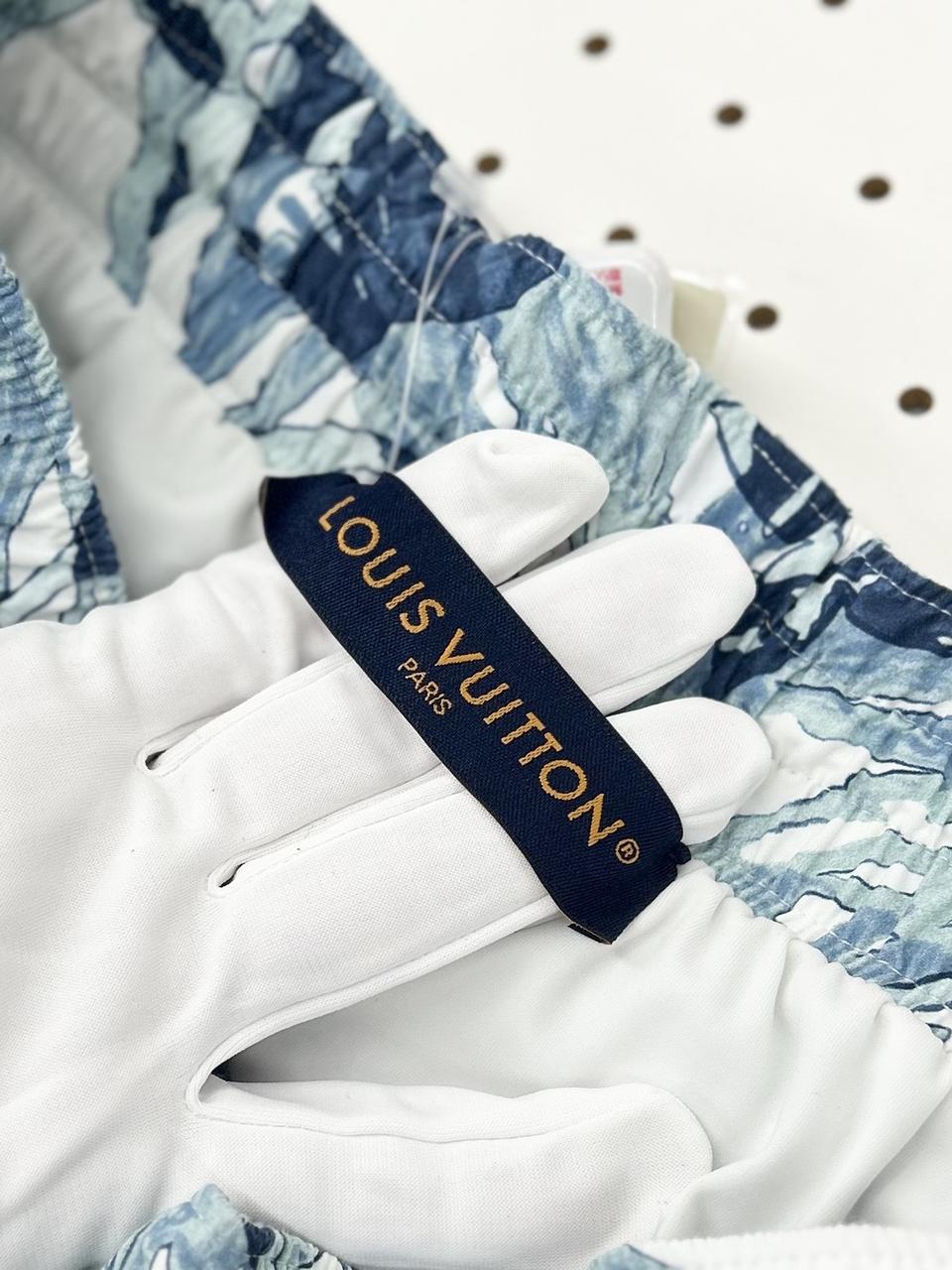 Louis Vuittonプリンテッドナイロンスイムショーツ/サイズ:M/美品 LOUIS VUITTON|プリンテッドナイロンスイムショーツ|HARDOFFオフ