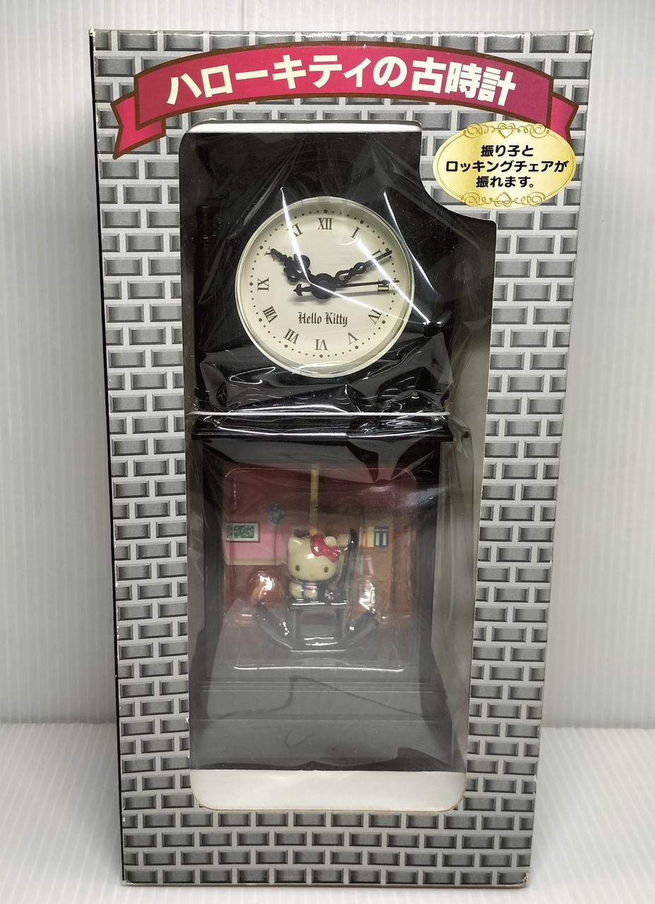 レア ハローキティ 古時計 振り子付き 未開封未使用品 レトロ