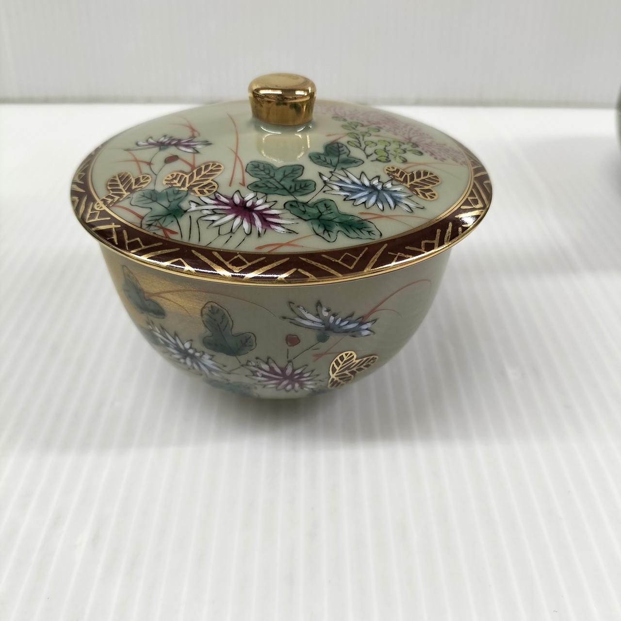 九谷焼 永芳|蓋付茶器揃|HARDOFFオフモール（オフモ