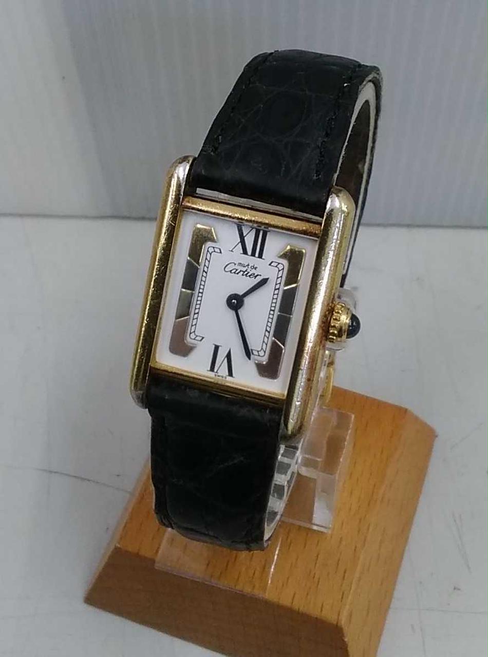 【ジャンク！】Must de Cartier 腕時計 【不動品】 ジャンク！】Must de Cartier 腕時計 【不動品】 Yahoo!オークション