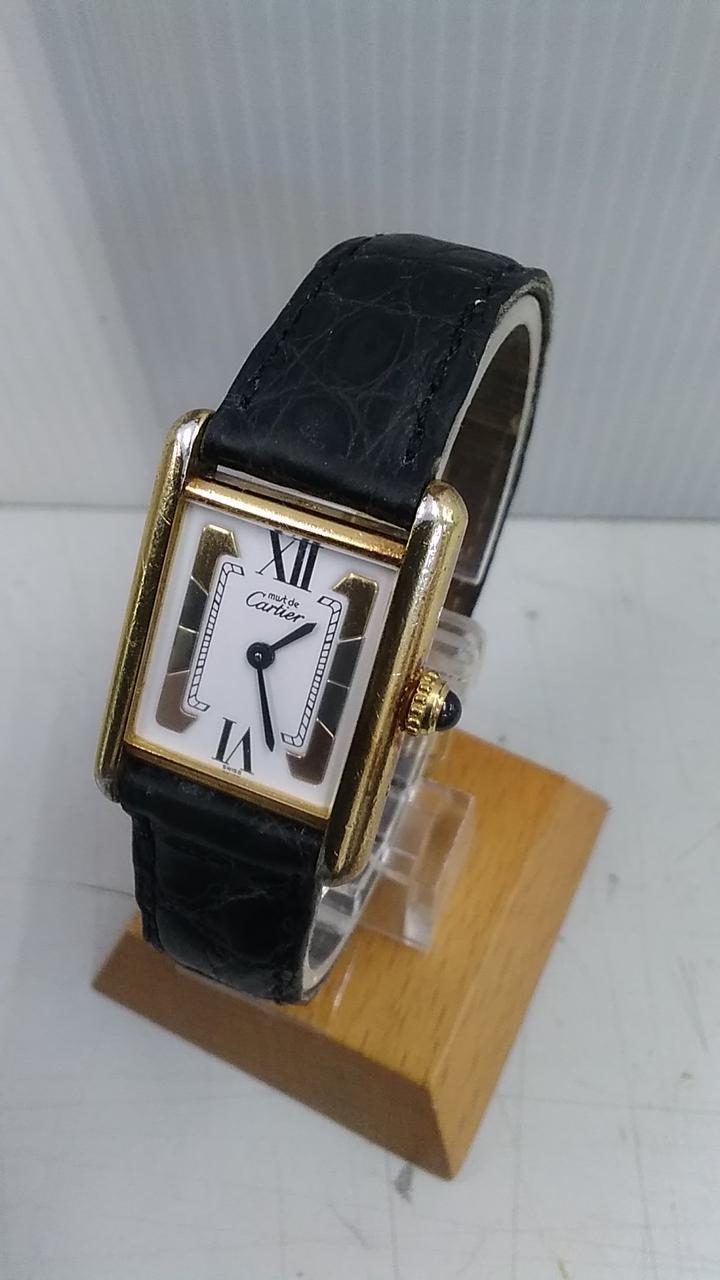 美品　Cartier 時計 箱付き CARTIER|クォーツ:マストタンク|HARDOFFオフモール（オフモ