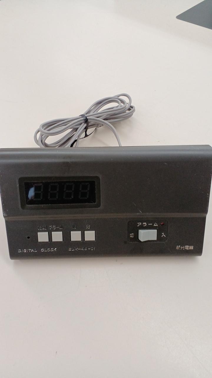 新光電業 定刻起床装置 個人簡易型 KB100 目覚まし時計