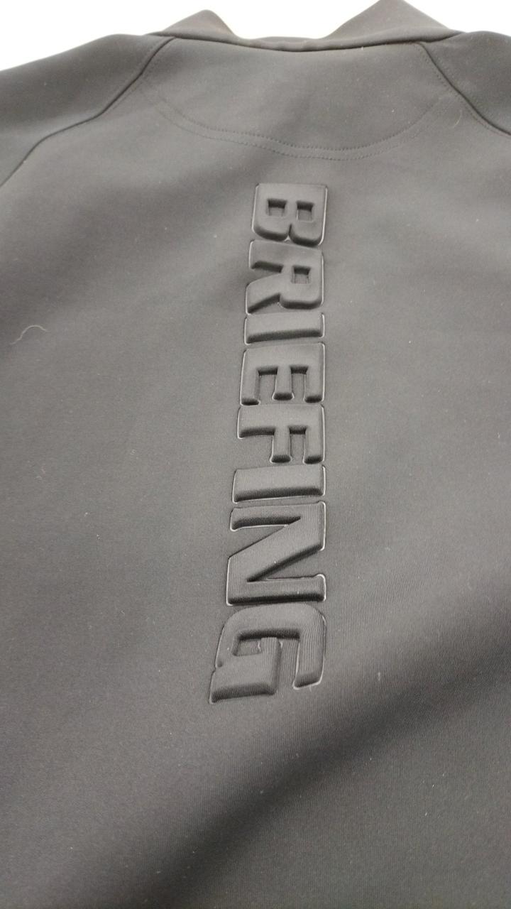 新品　BRIEFING　正規品　3D LOGO  BLOUSON  グレー　XL 新品 BRIEFING 正規品 3D LOGO BLOUSON グレー XL