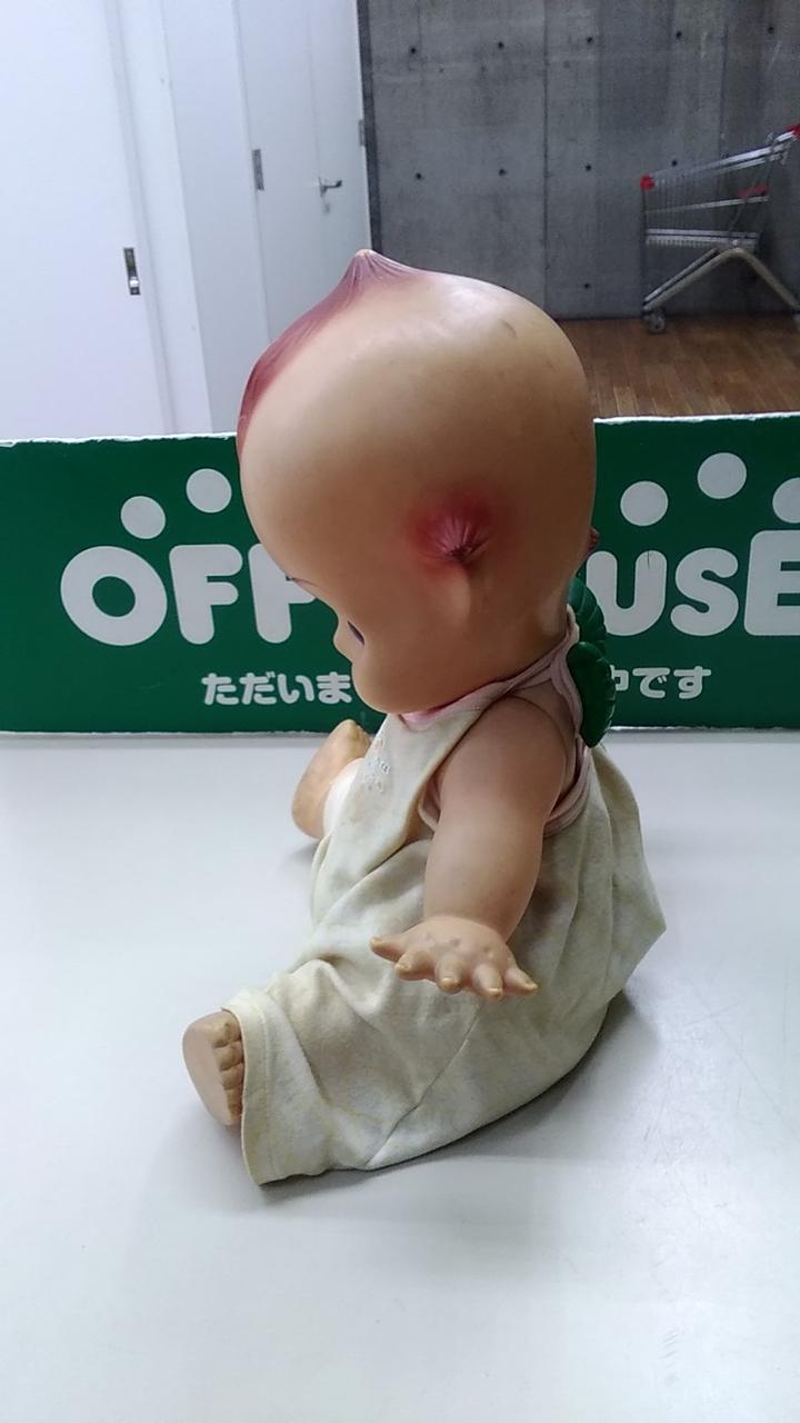 ジャンボキューピー人形です。