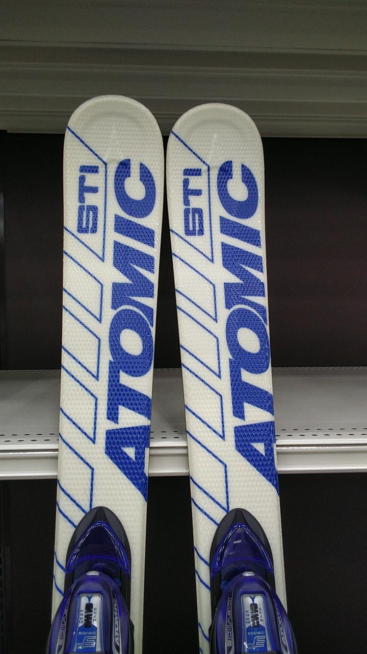 【ミッドスキー☆】123cm　ATOMICスキー板セット♪　送料無料！ アトミック(ATOMIC)|123CMミッドスキー板|HARDOFFオフモール