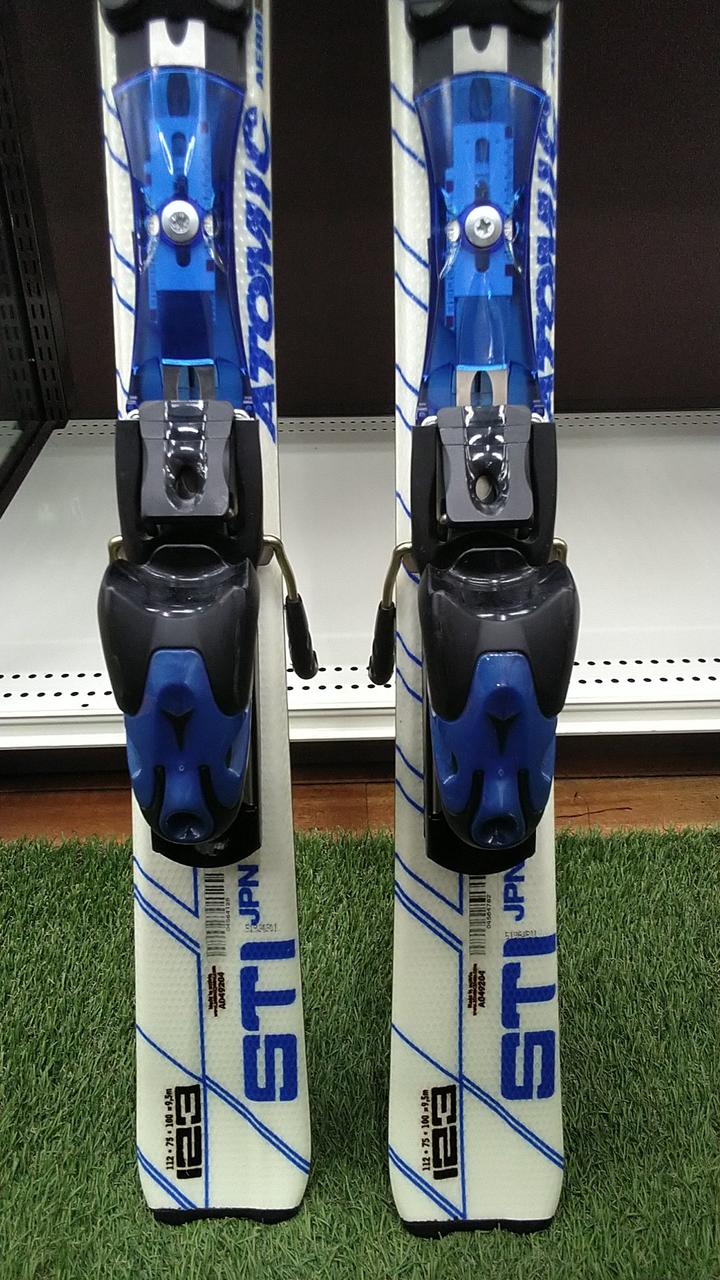 【ミッドスキー☆】123cm　ATOMICスキー板セット♪　送料無料！ アトミック(ATOMIC)|123CMミッドスキー板|HARDOFFオフモール
