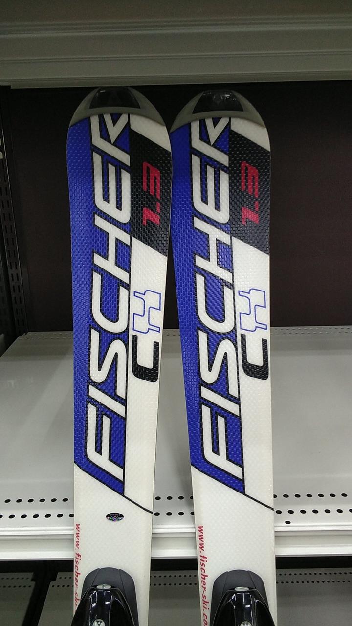 FISCHER 130 スキー板 atomic 100センチストック　バッグ付き FISCHER 130 スキー板 atomic 100センチストックバッグ付き