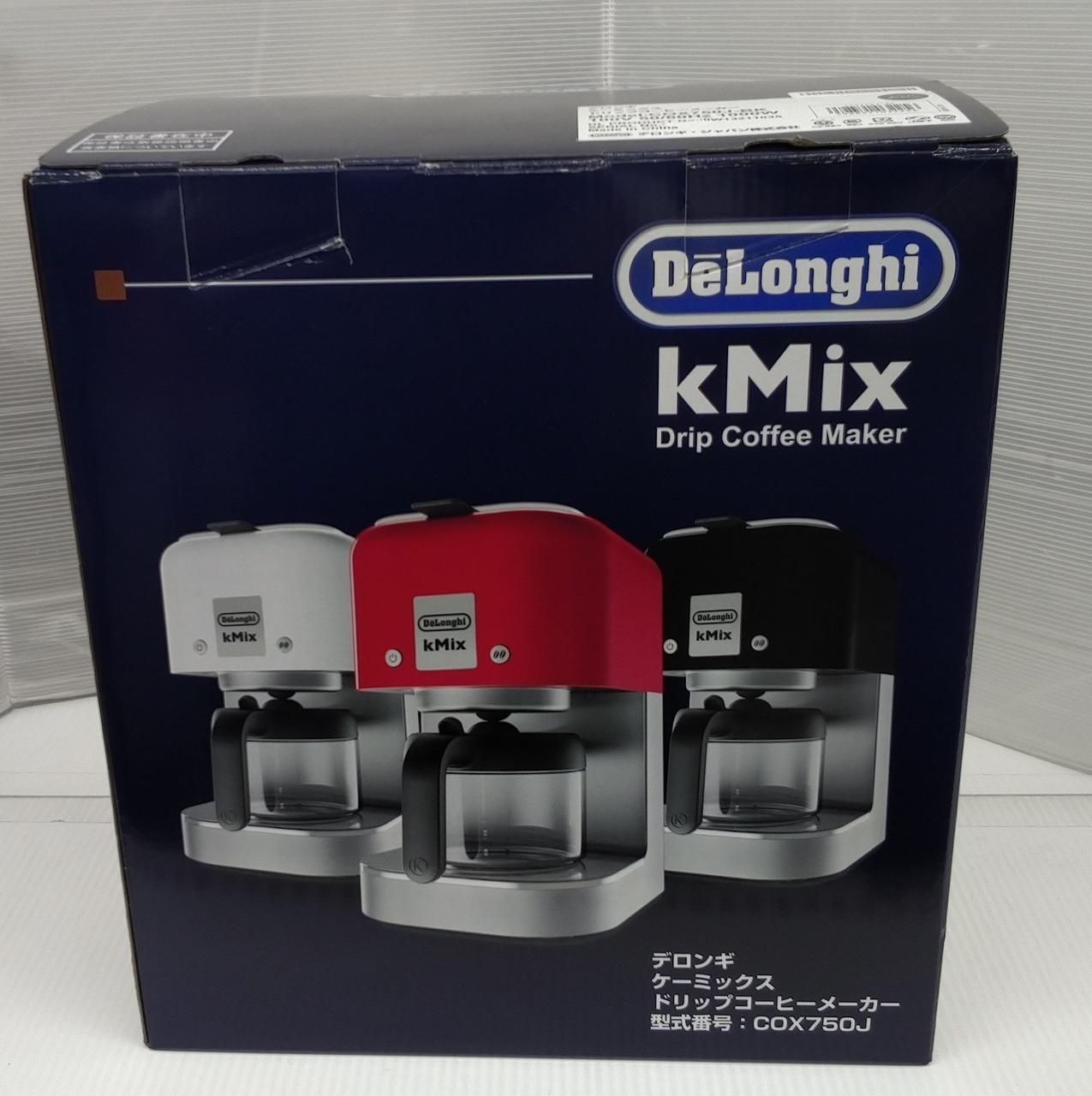 DeLonghi kMix ドリップコーヒーメーカー ホワイト CMB6-WH デロンギ