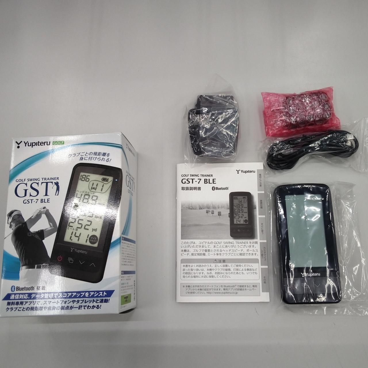 美品　Yupiteru ゴルフスイングトレーナー GST-7 BLE ユピテル Yupiteru 正規品 ゴルフスイングトレーナー 「 GST-7