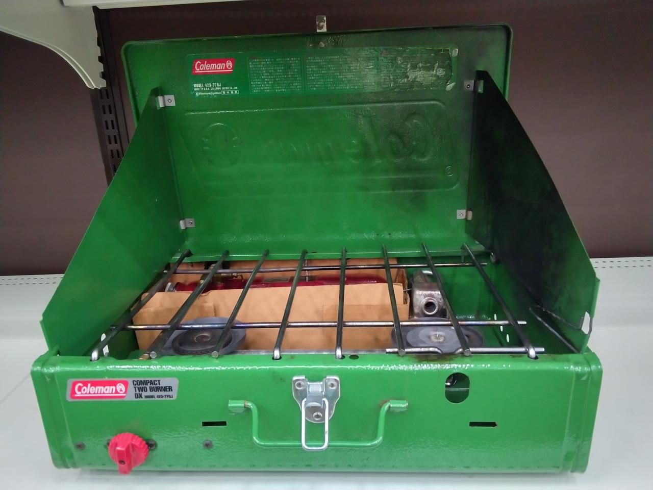 Coleman　TWO BURNER DX model423-770J　中古品 Coleman TWO BURNER DX model423-770J 中古品 - メルカリ