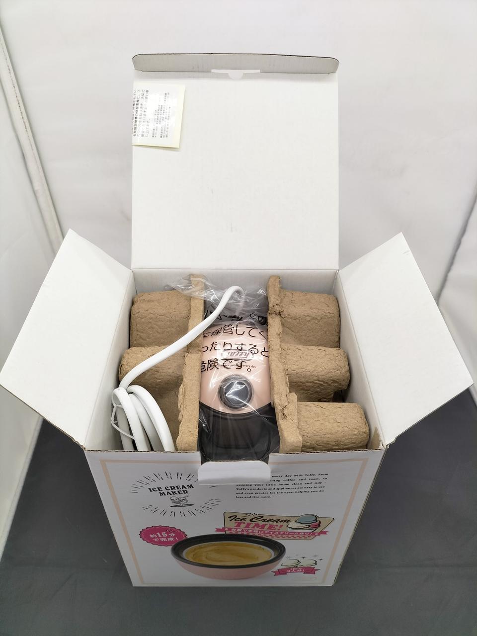 未使用品の確認の為開封しています。