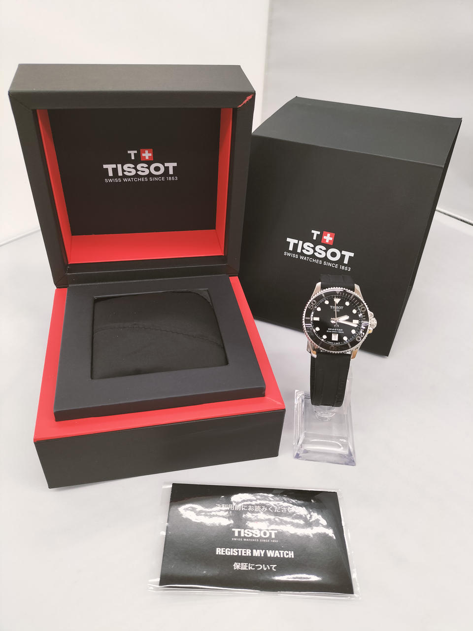 付属品は　取扱説明書、化粧箱です。