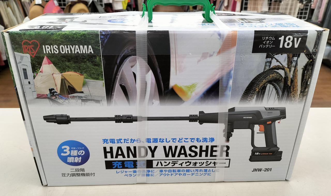 【3日限定】　未使用 　IRIS OHYAMA JHW-201 充電式 　高圧洗 楽天市場】≪クーポン利用で15,642円☆18日9:59迄≫高圧洗浄機 18V