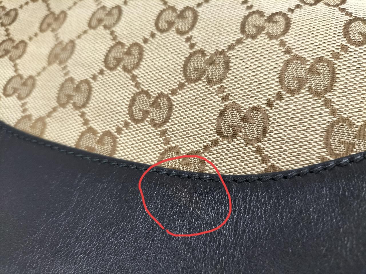 分かりづらいですが変色あります。