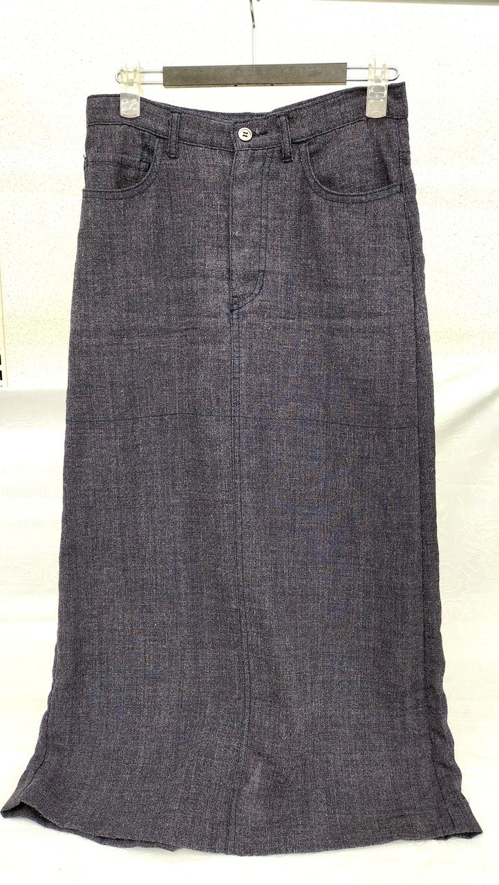 COMME des GARCONS ロングスカート GE-S004 AD2001 Comme Des Garcons 02Ss Cotton Number Print Long Skirt Ge